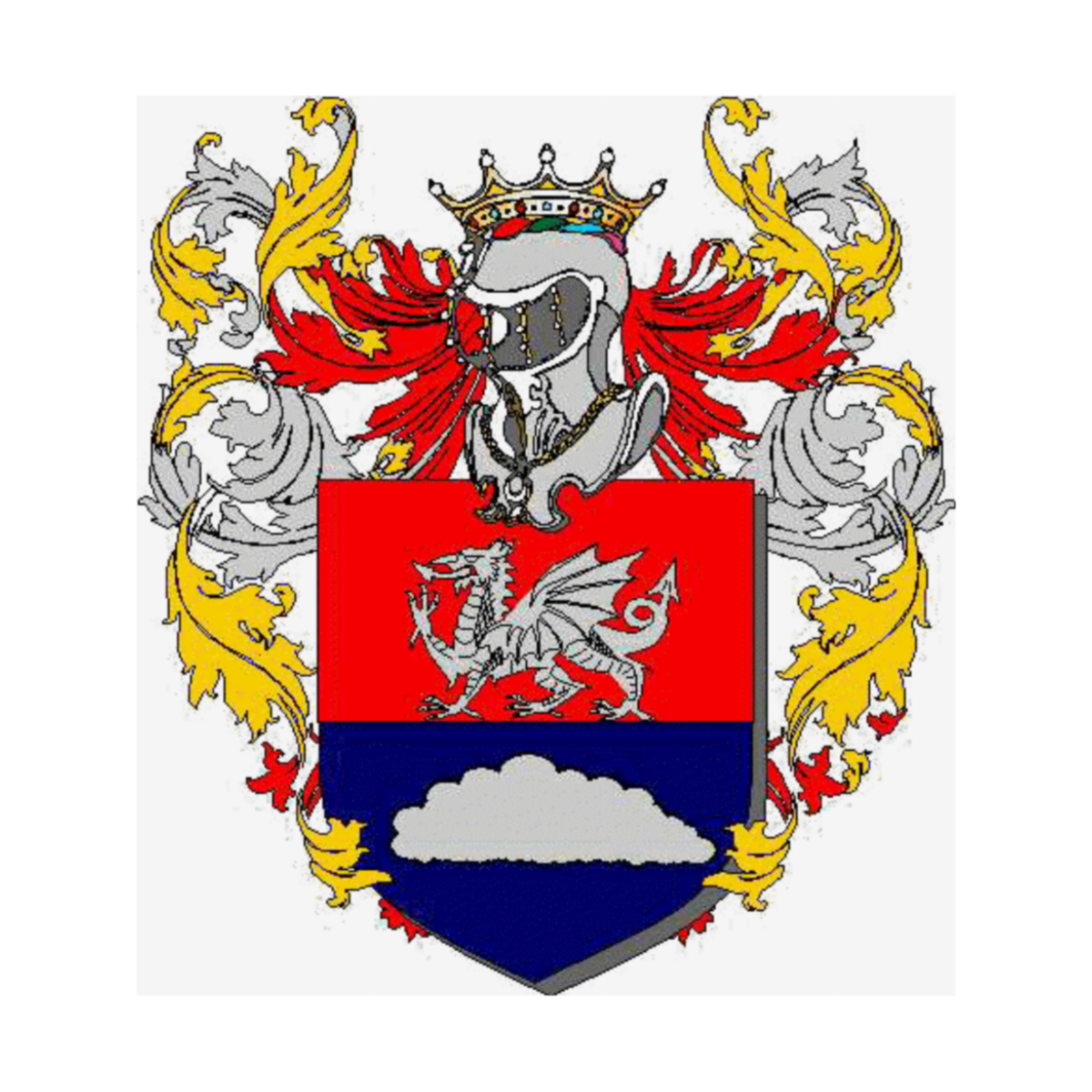 Coat of arms of family Bilano