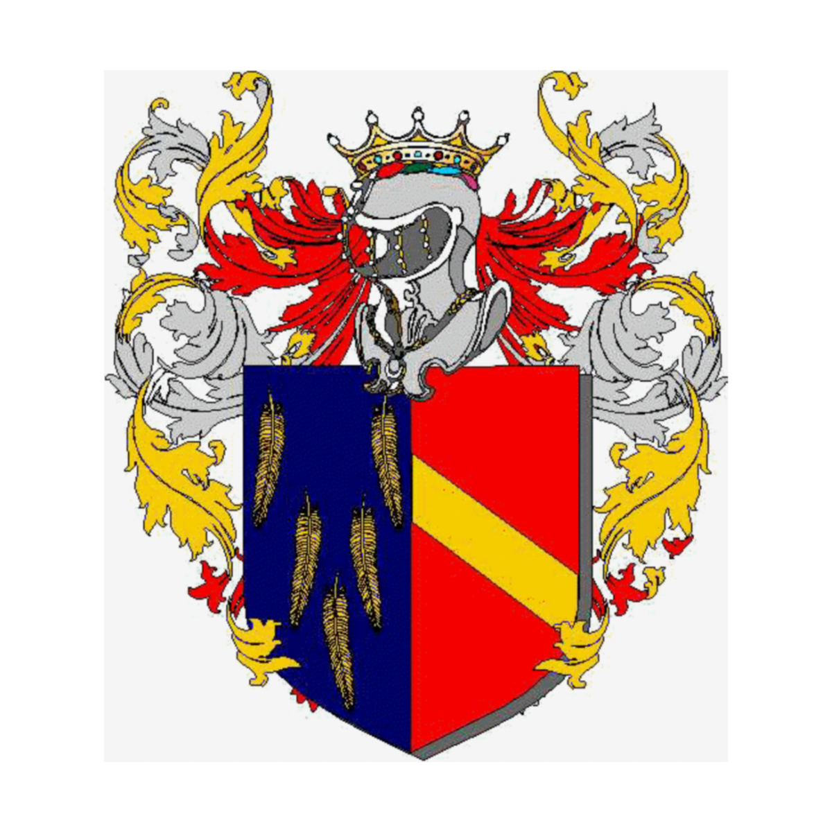 Coat of arms of family Pacicco