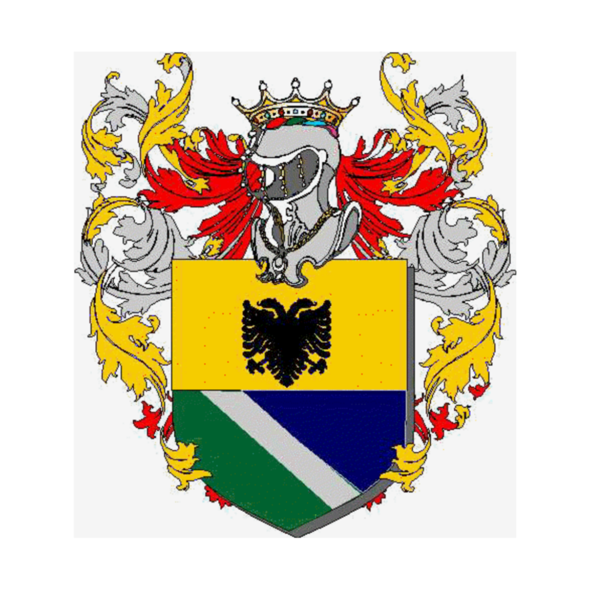 Coat of arms of family Carpe