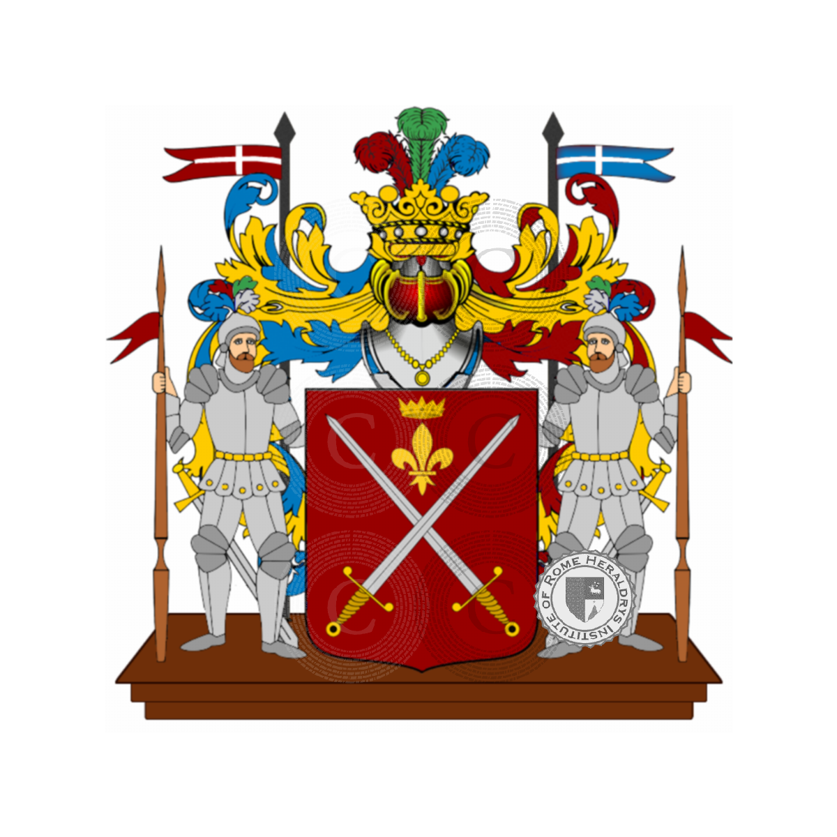 Coat of arms of family Galanticeloni