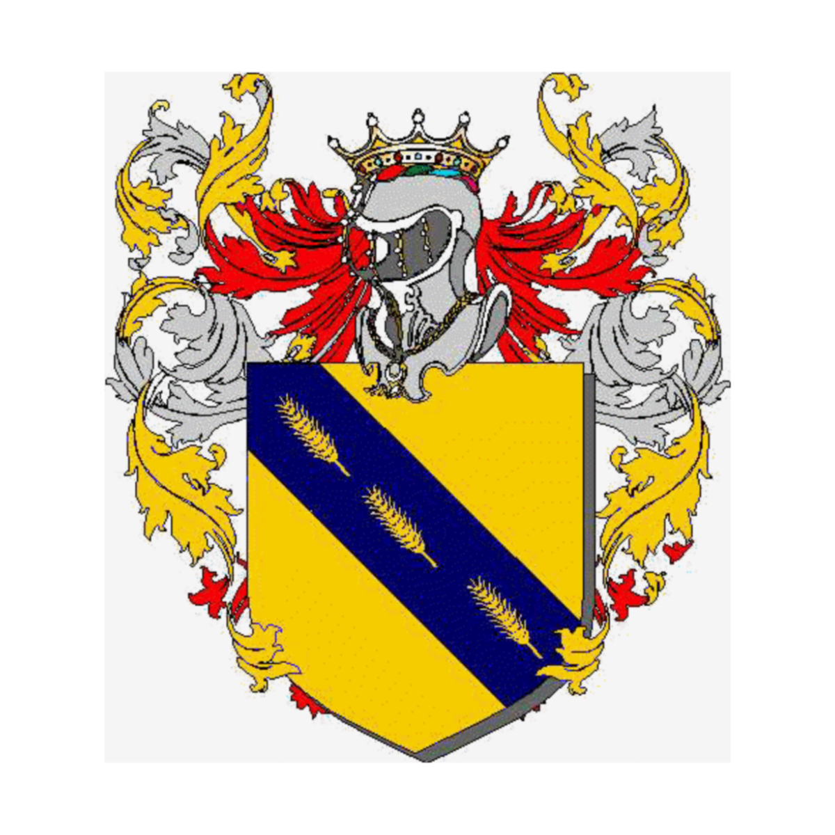 Coat of arms of family Freghini