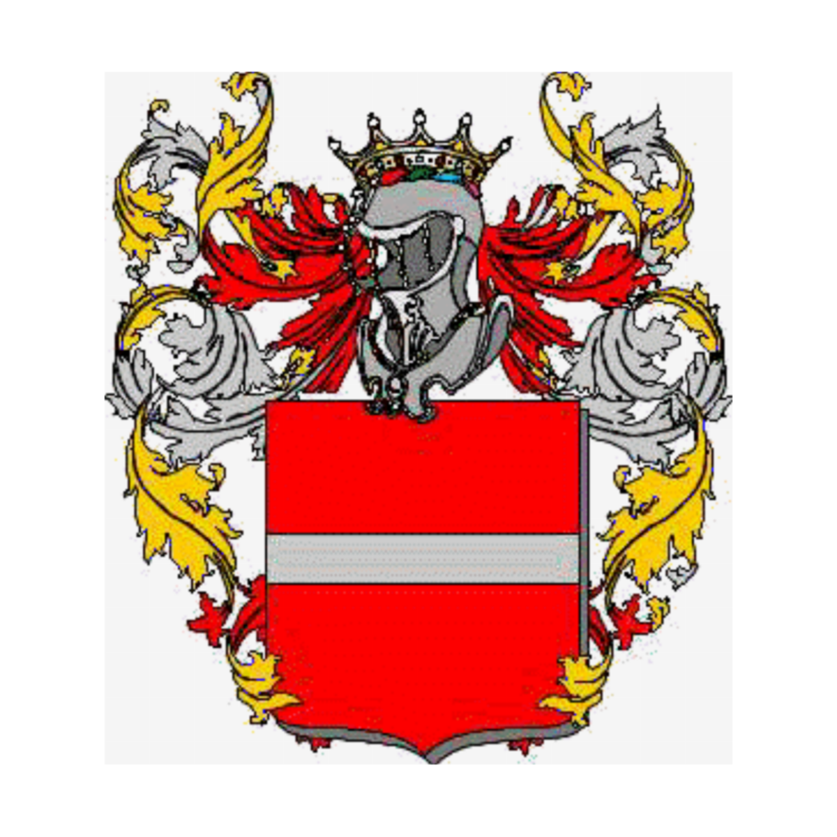 Coat of arms of family Fioraia Seu Della Fioraia