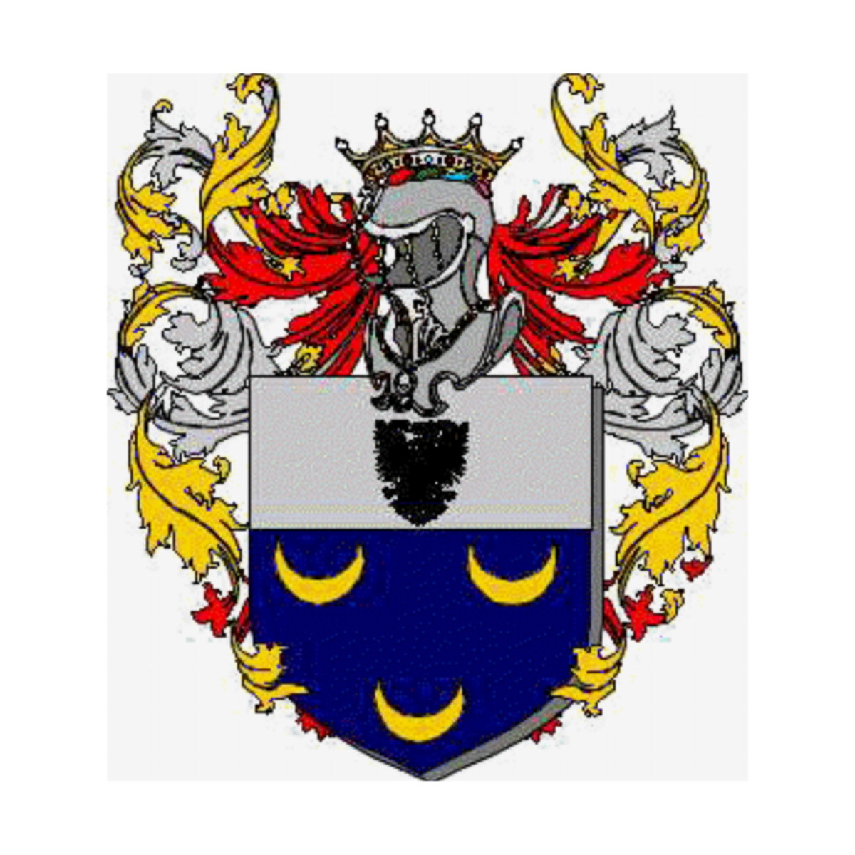 Coat of arms of family Dall'aglio