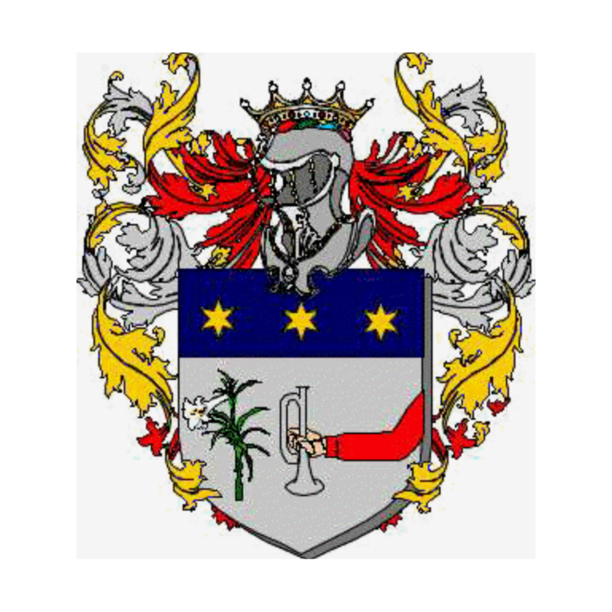 Coat of arms of family Sarsinate