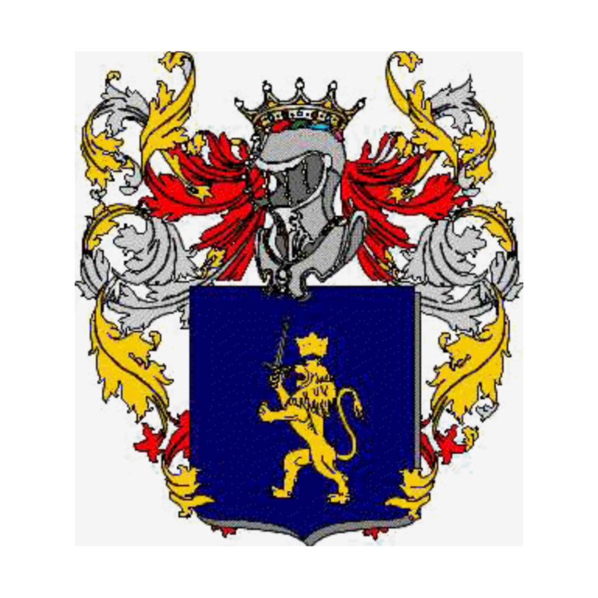 Coat of arms of family Caponetto