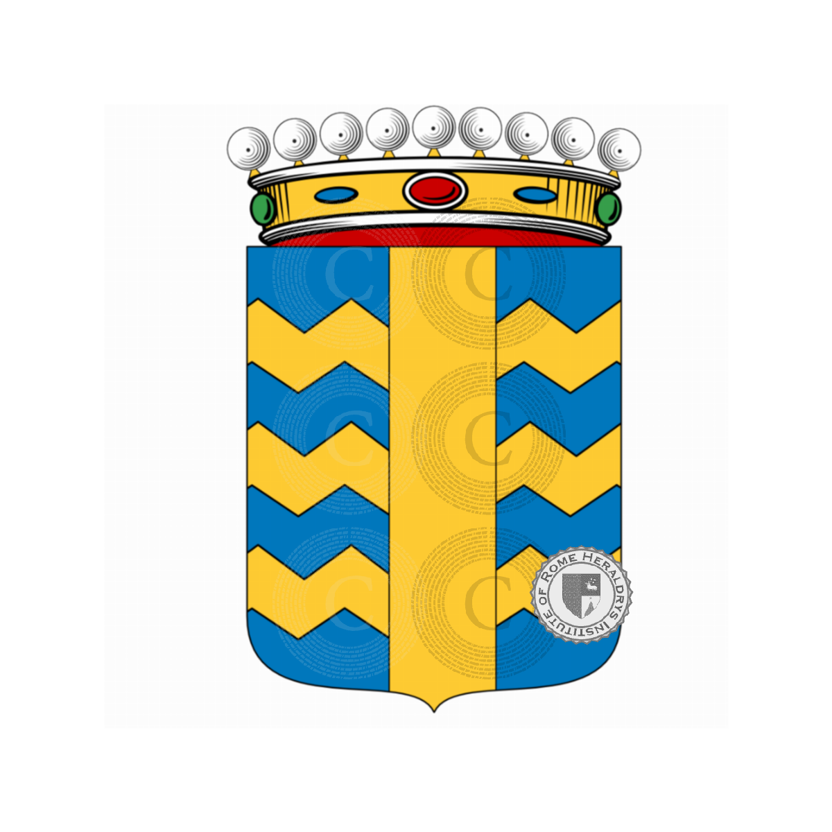 Coat of arms of familyBadini