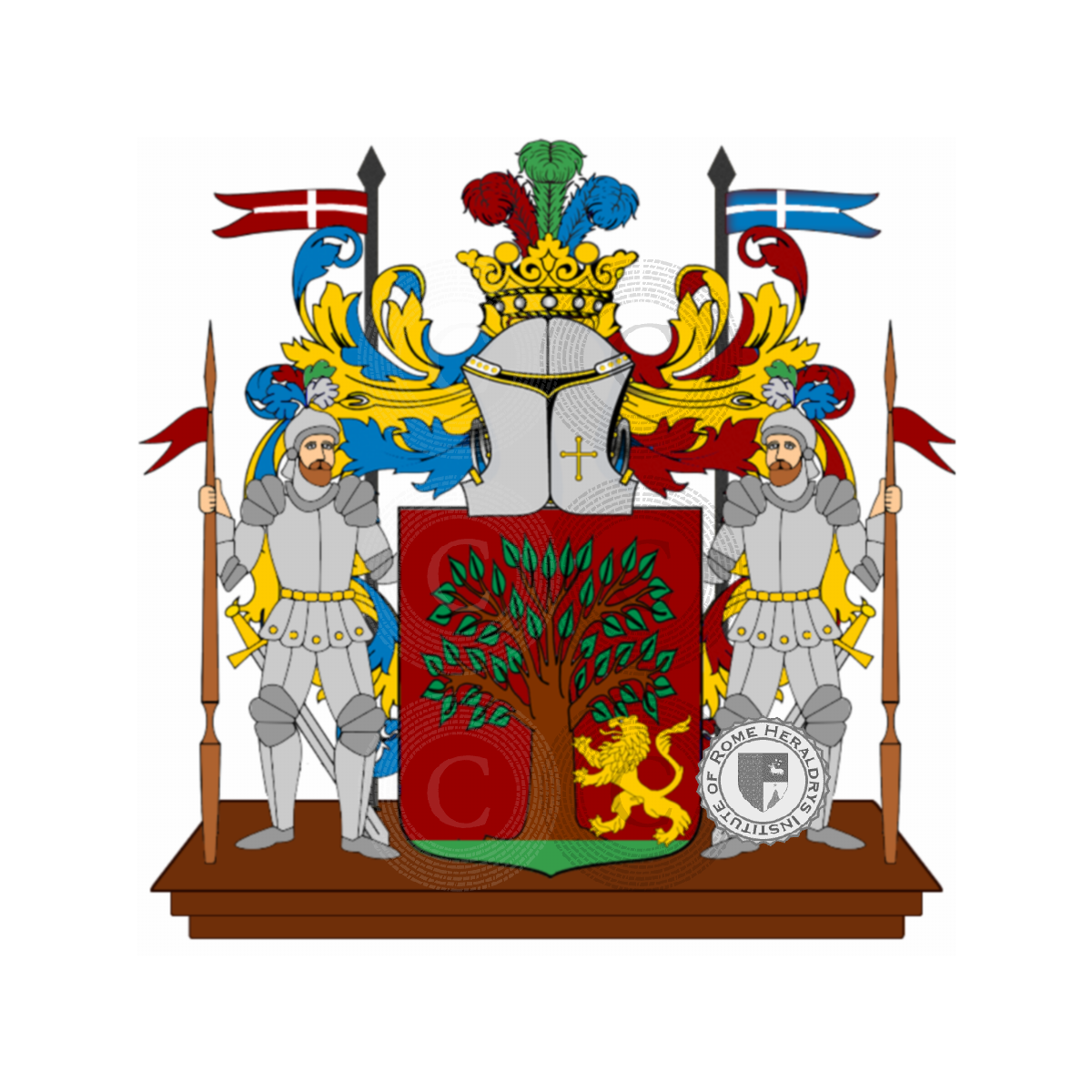 Coat of arms of familyaugelli