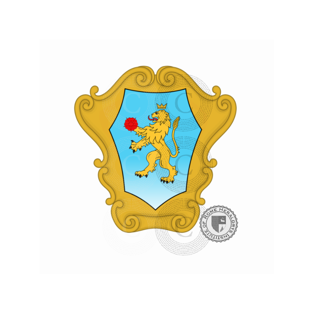 Escudo de la familiaSpampanato, Spampinato