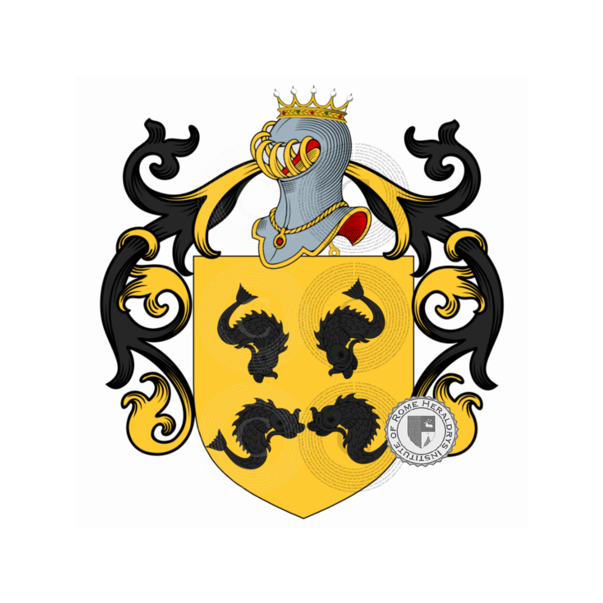Coat of arms of familyScribani, Scribano