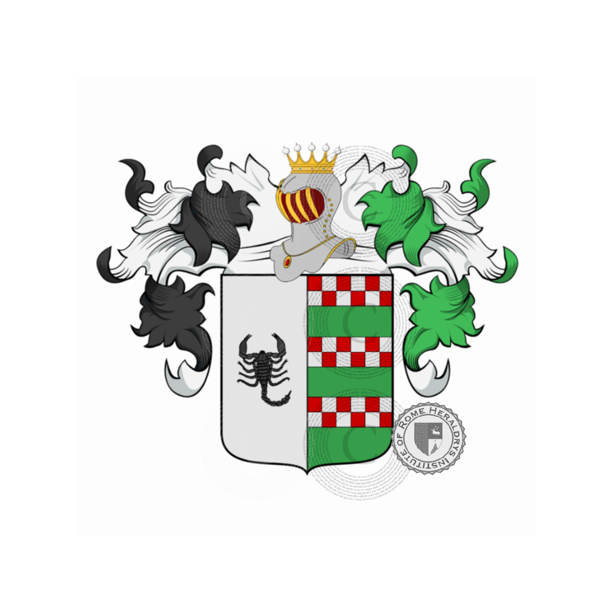 Coat of arms of familyBarcelloni Corte, Barcellona,Barcelloni