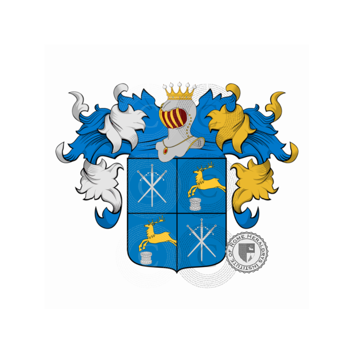 Coat of arms of familySpadiglieri Pozza