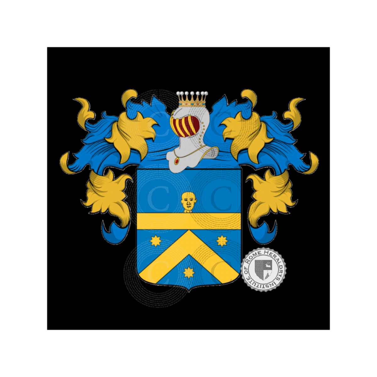 Caruso family heraldry genealogy Coat of arms Caruso