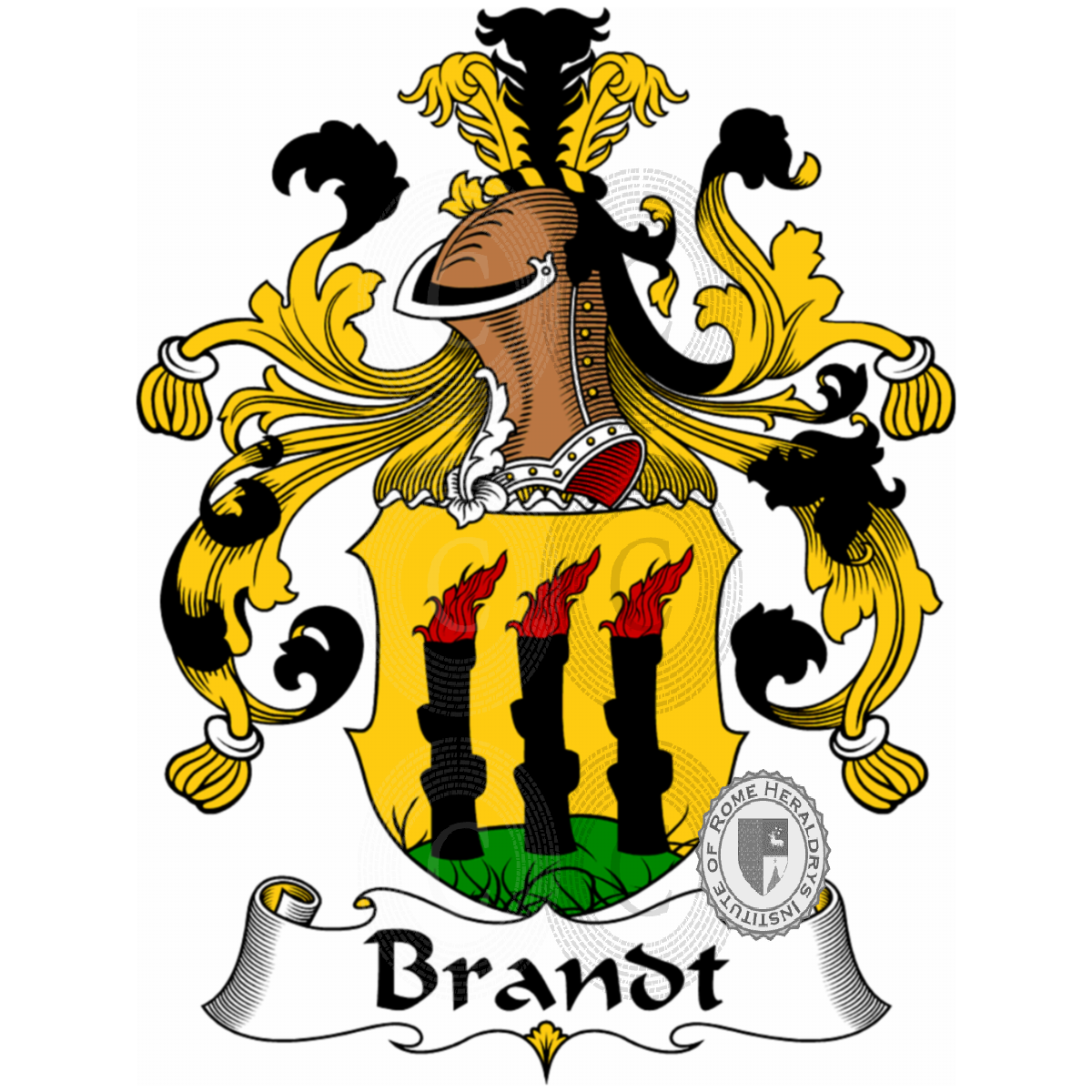Coat of arms of familyBrandt