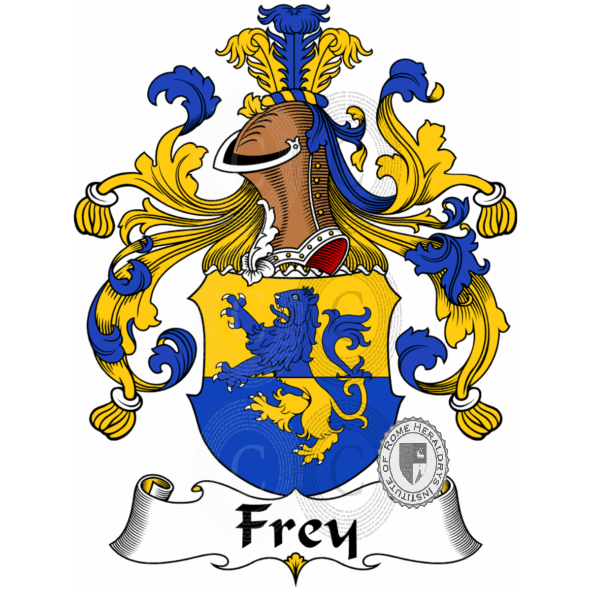 Coat of arms of familyFrey