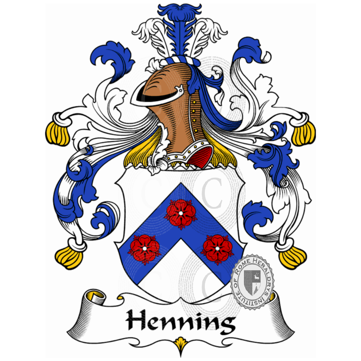 Escudo de la familiaHenning