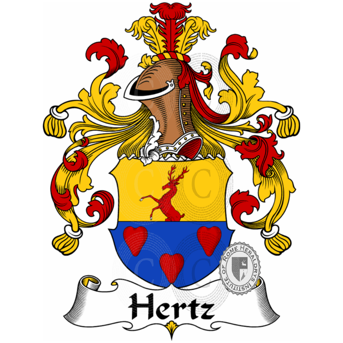 Escudo de la familiaHertz