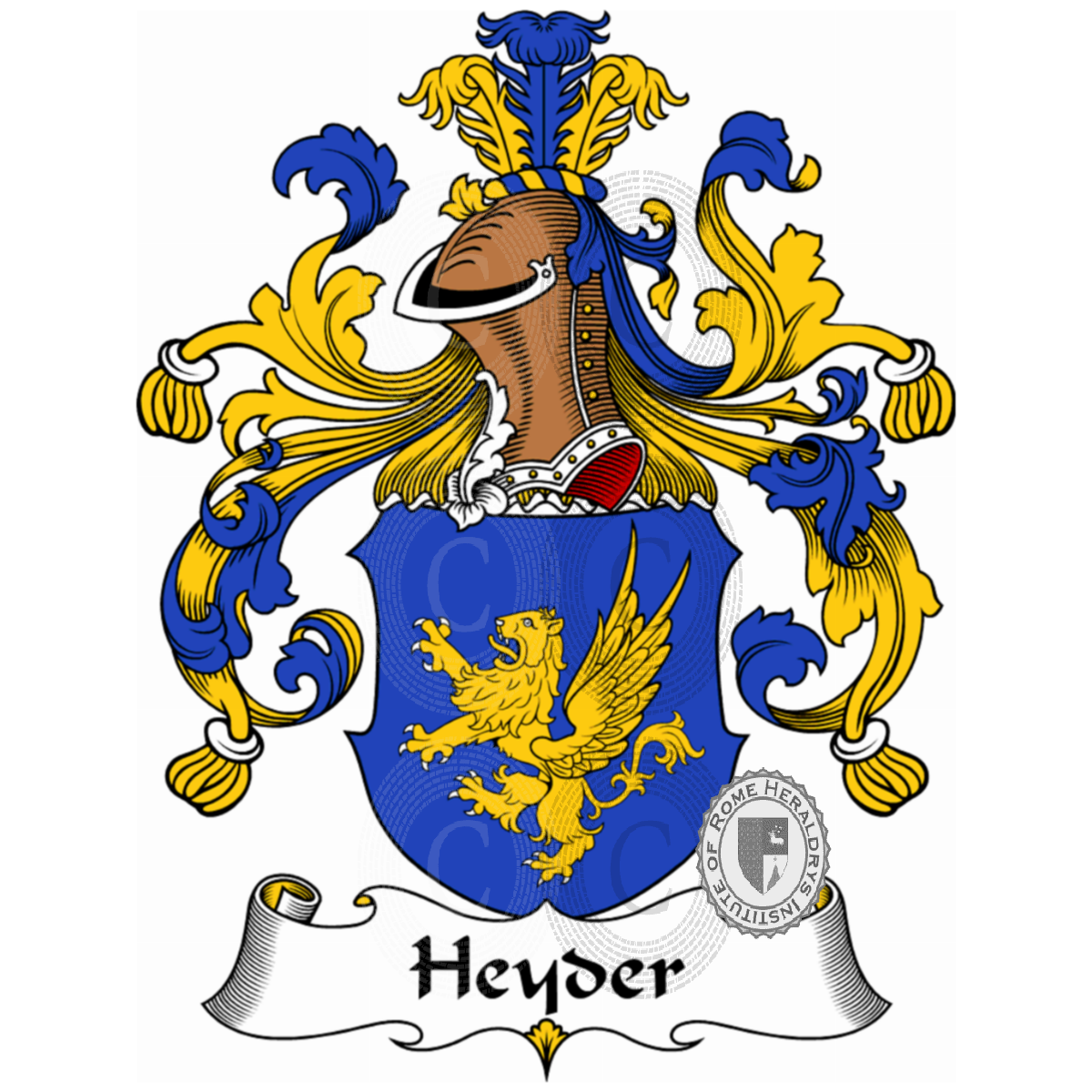 Escudo de la familiaHeyder