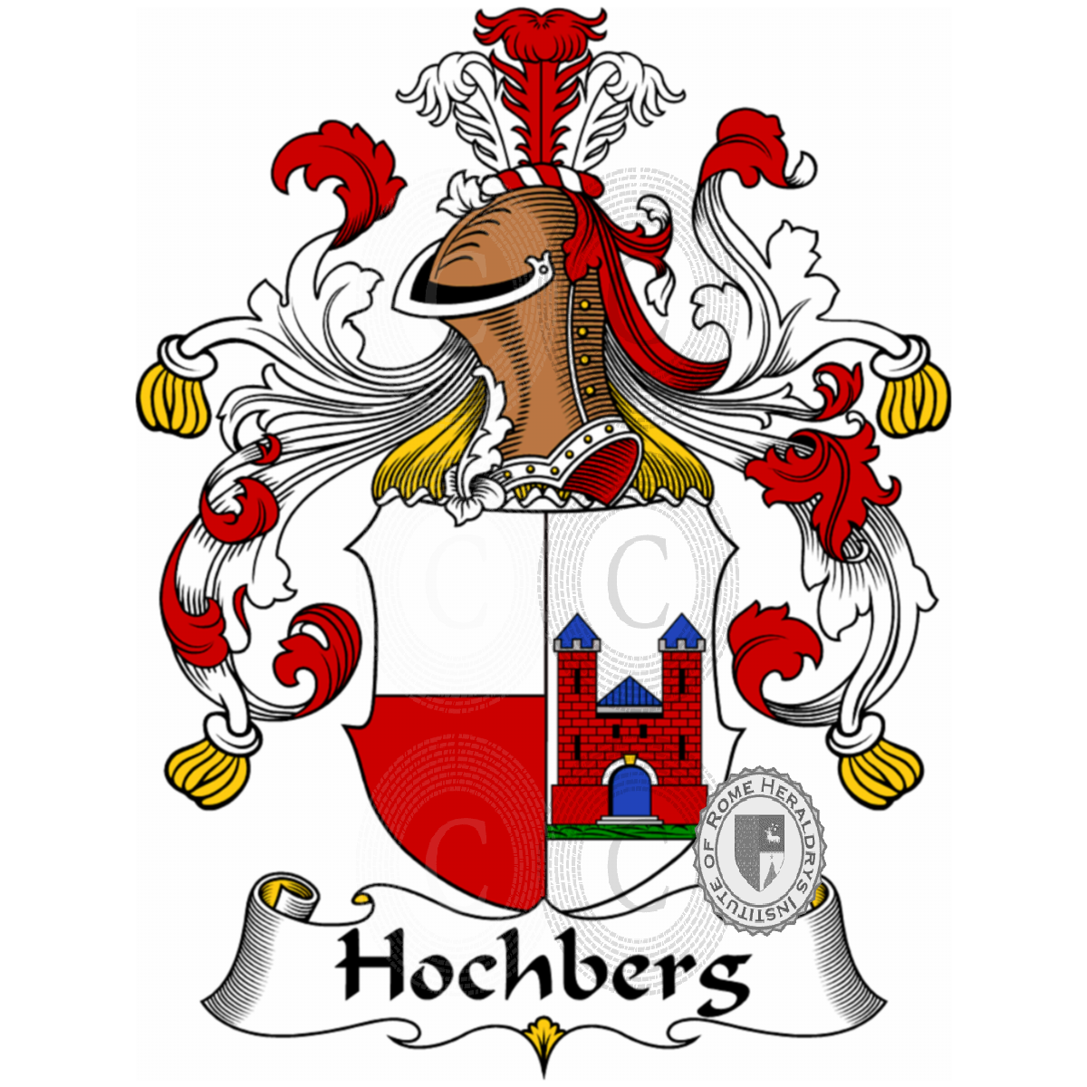 Coat of arms of familyHochberg