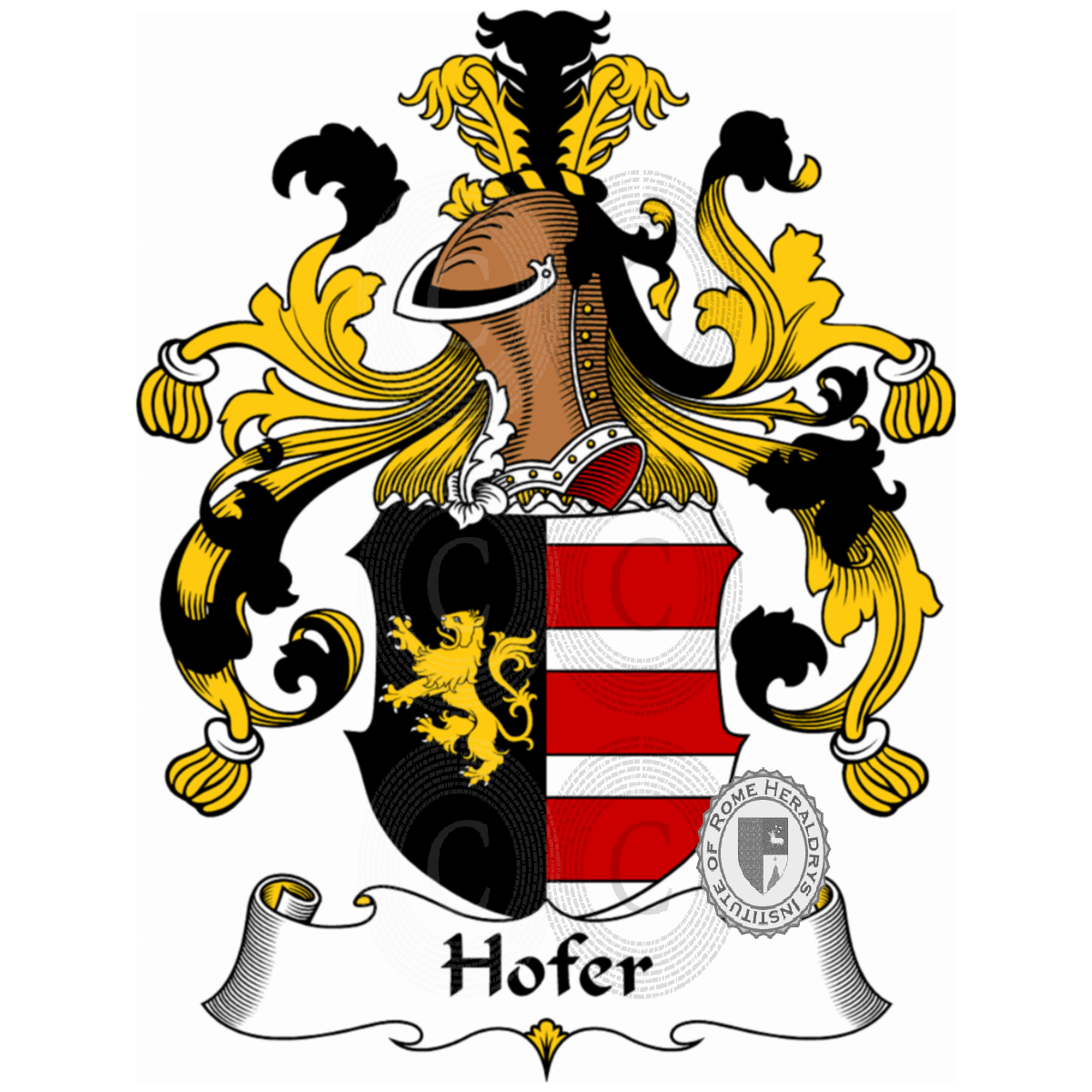 Wappen der FamilieHofer