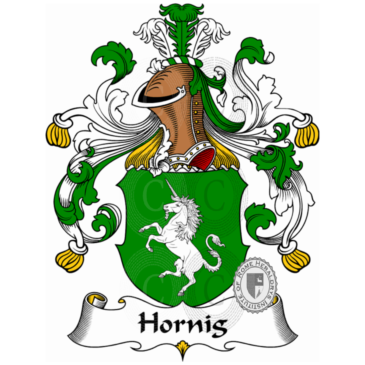 Wappen der FamilieHornig