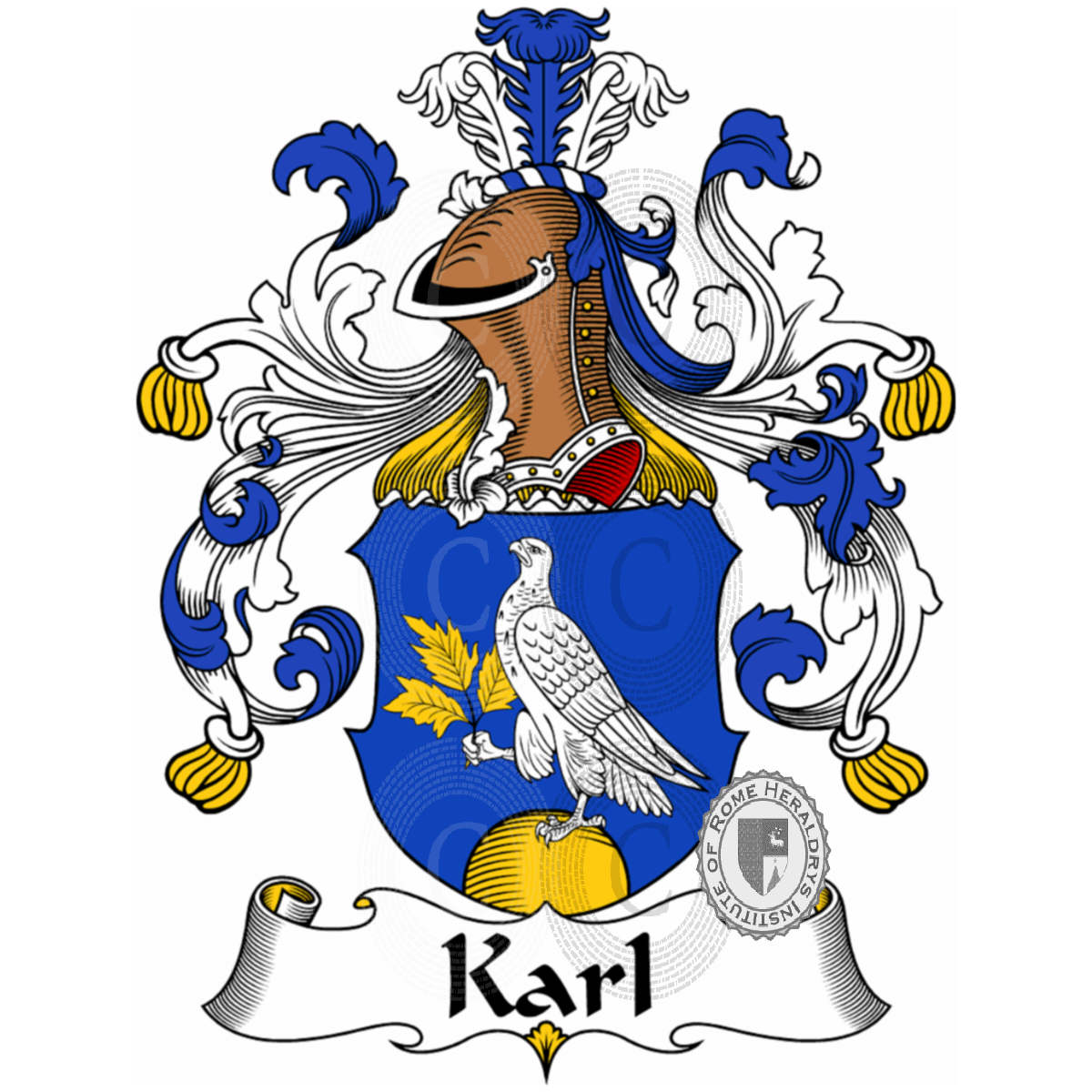 Coat of arms of familyKarl