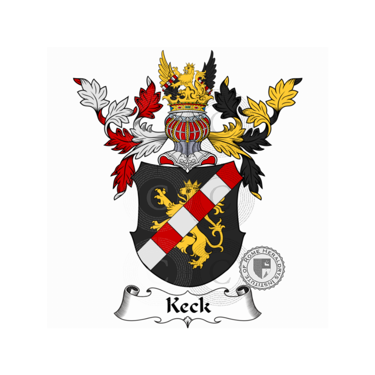 Escudo de la familiaKeck