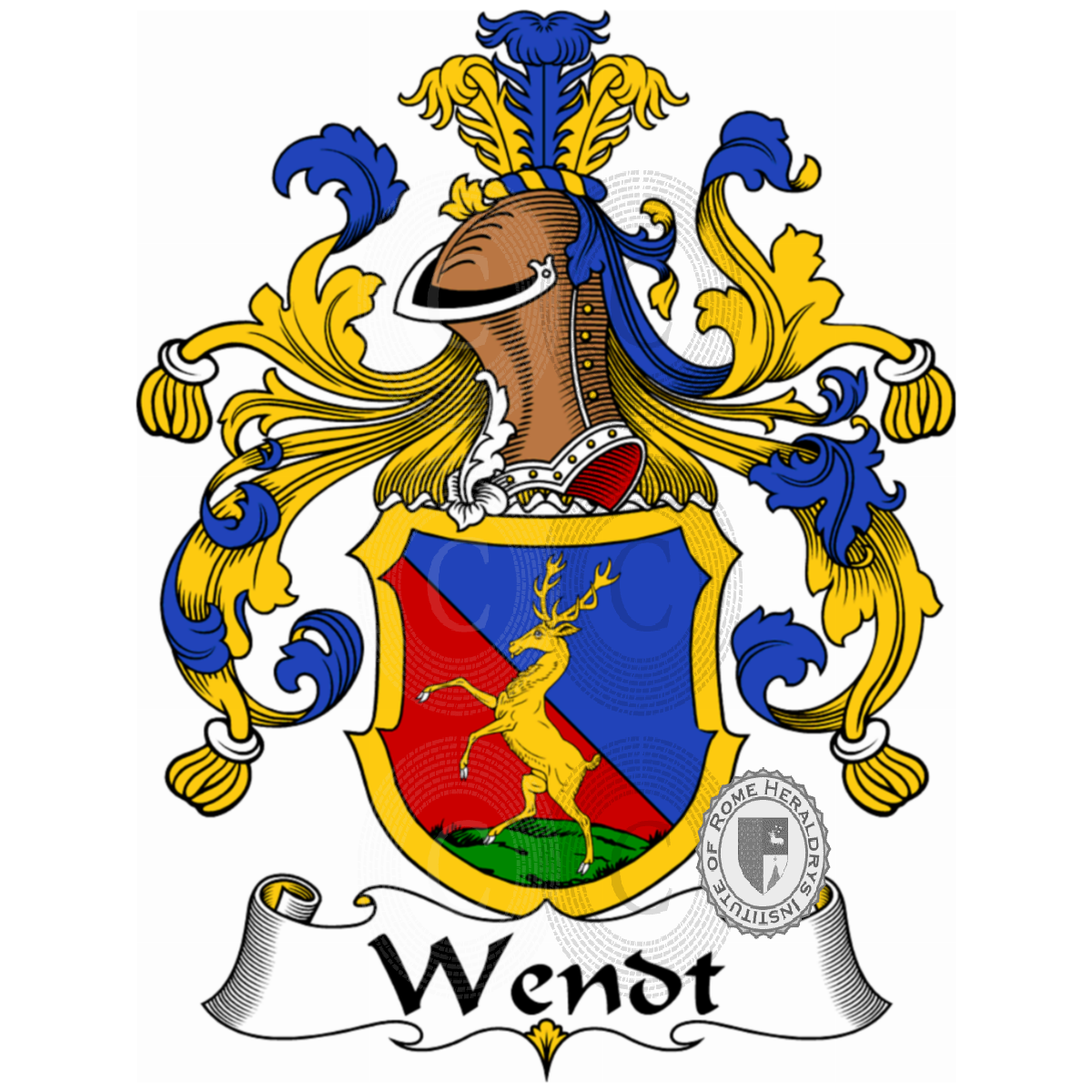 Coat of arms of familyWendt