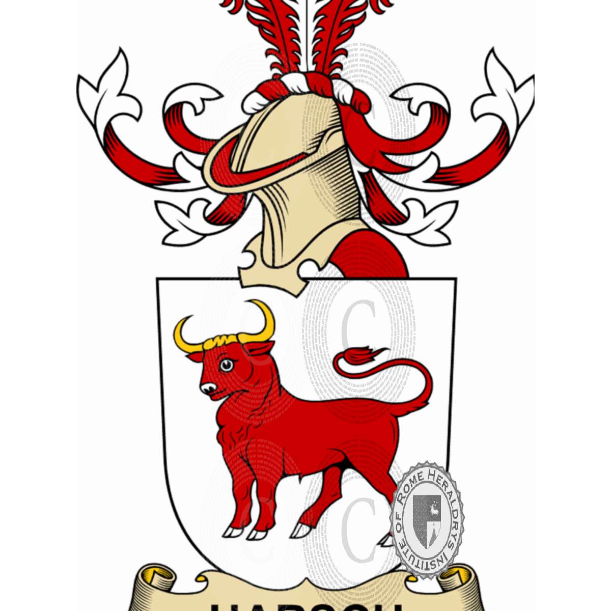 Coat of arms of familyHarsch
