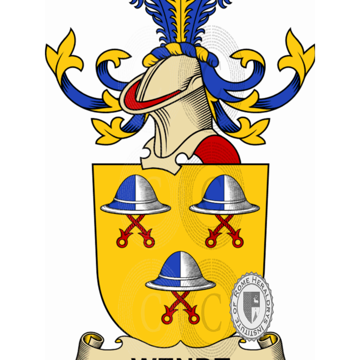 Coat of arms of familyWendt
