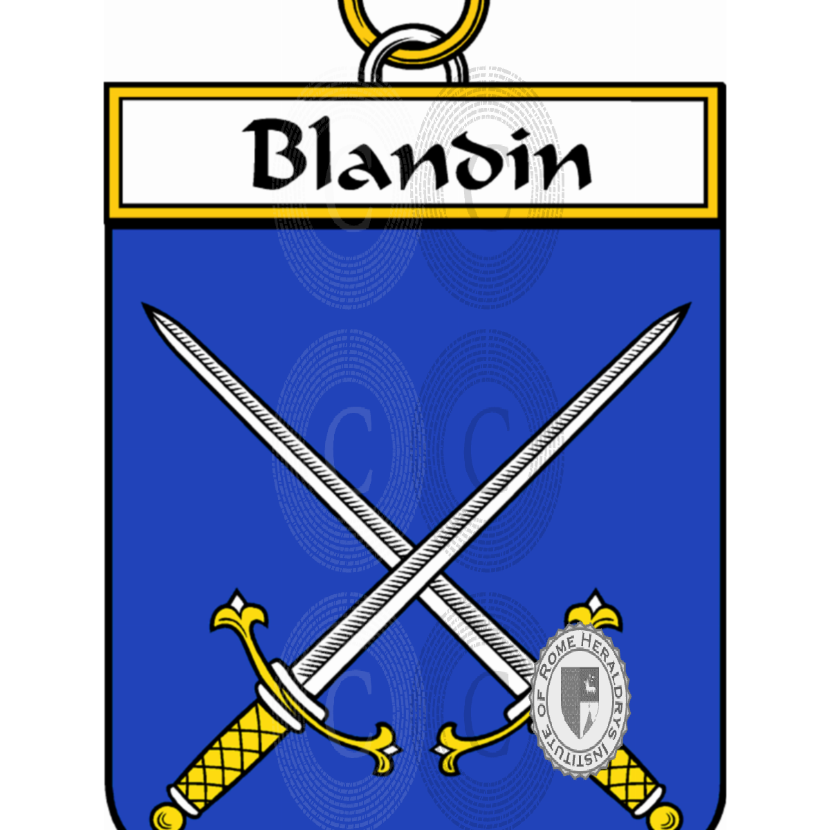 Escudo de la familiaBlandin