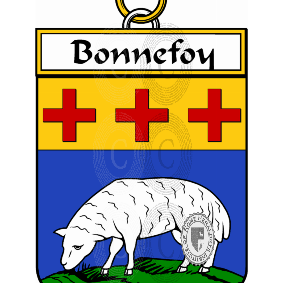 Coat of arms of familyBonnefoy