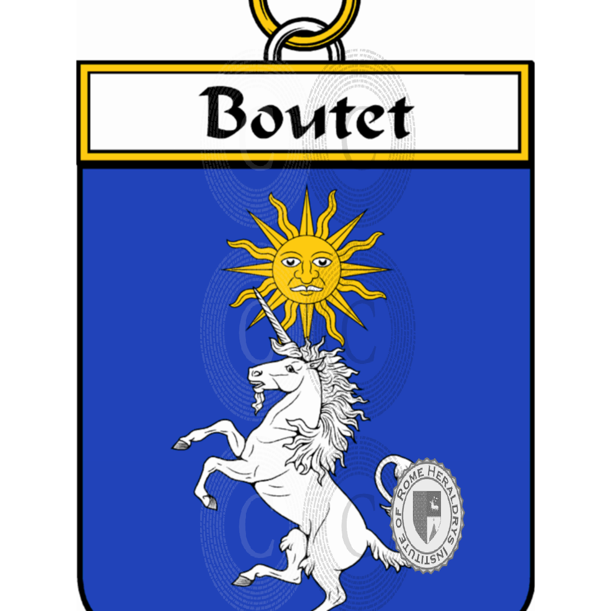 Wappen der FamilieBoutet