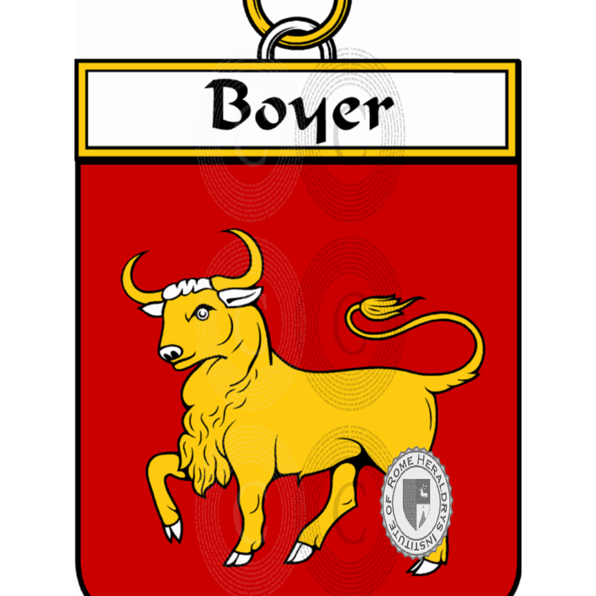 Coat of arms of familyBoyer