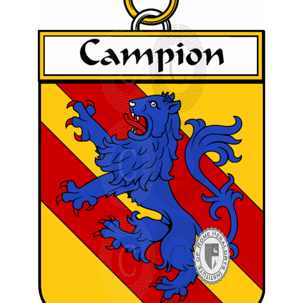 Coat of arms of familyCampion