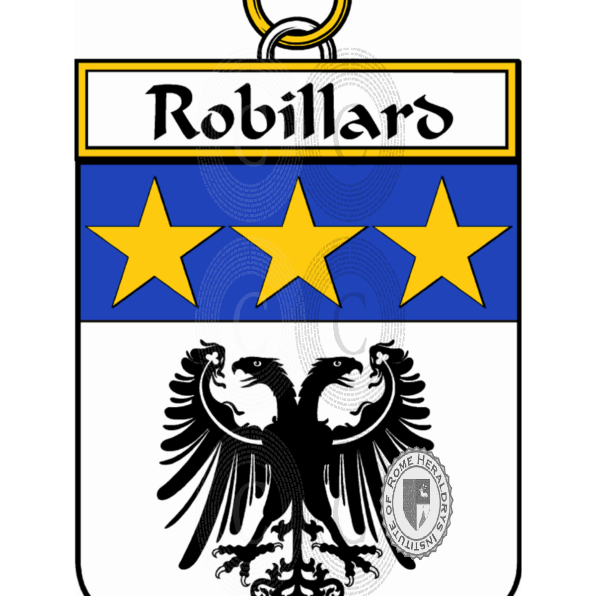 Escudo de la familiaRobillard