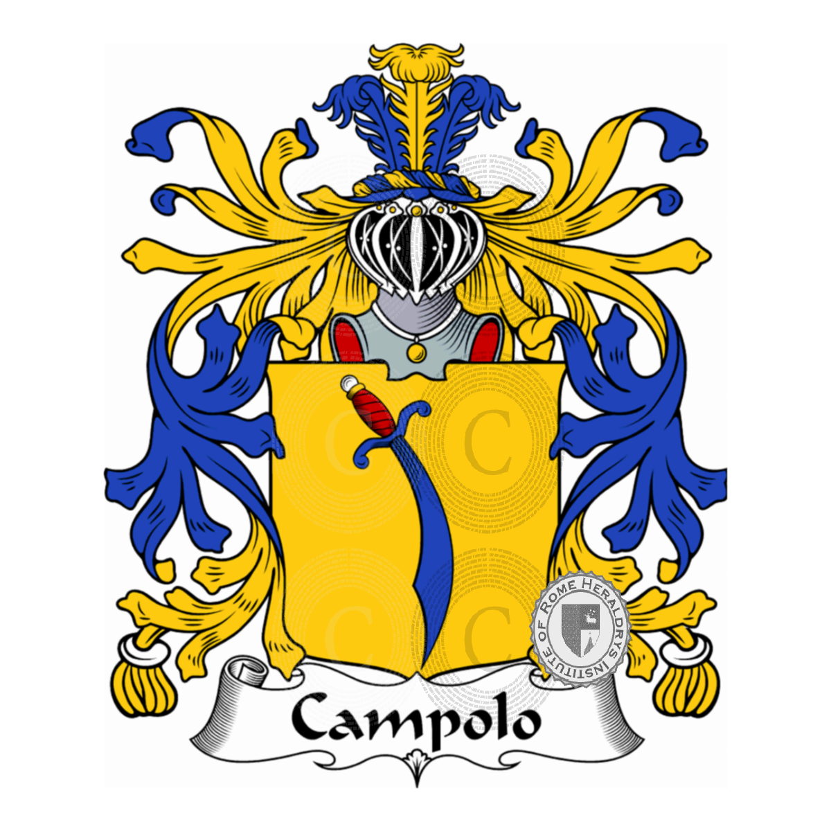 Coat of arms of familyCampolo