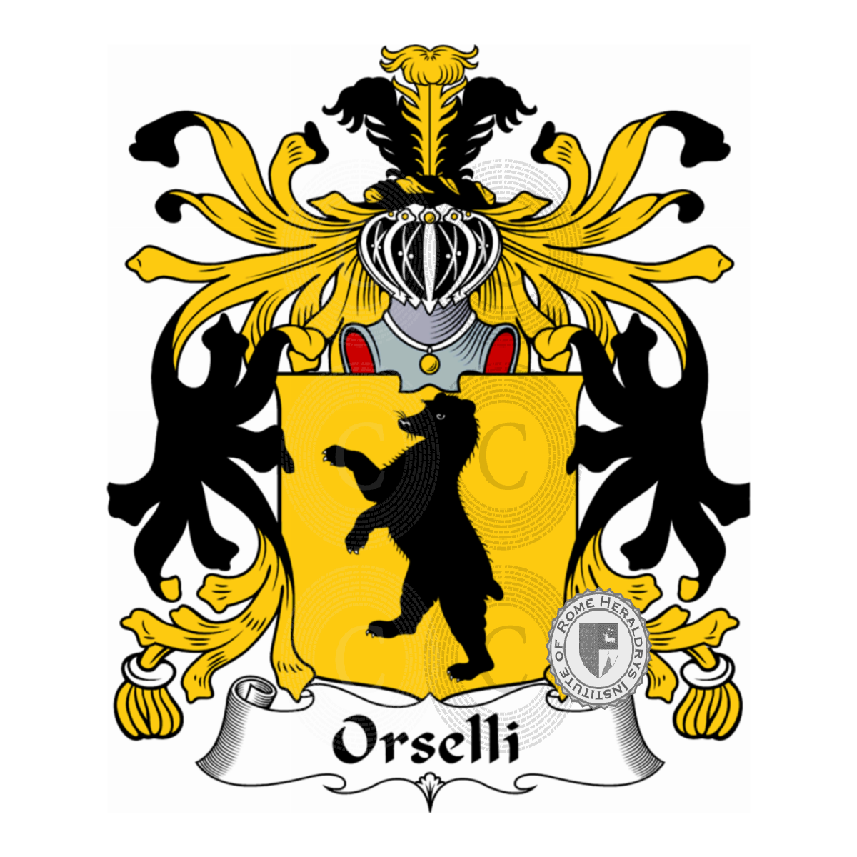 Coat of arms of familyOrselli