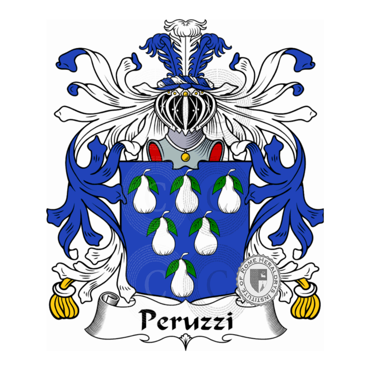 Escudo de la familiaPeruzzi