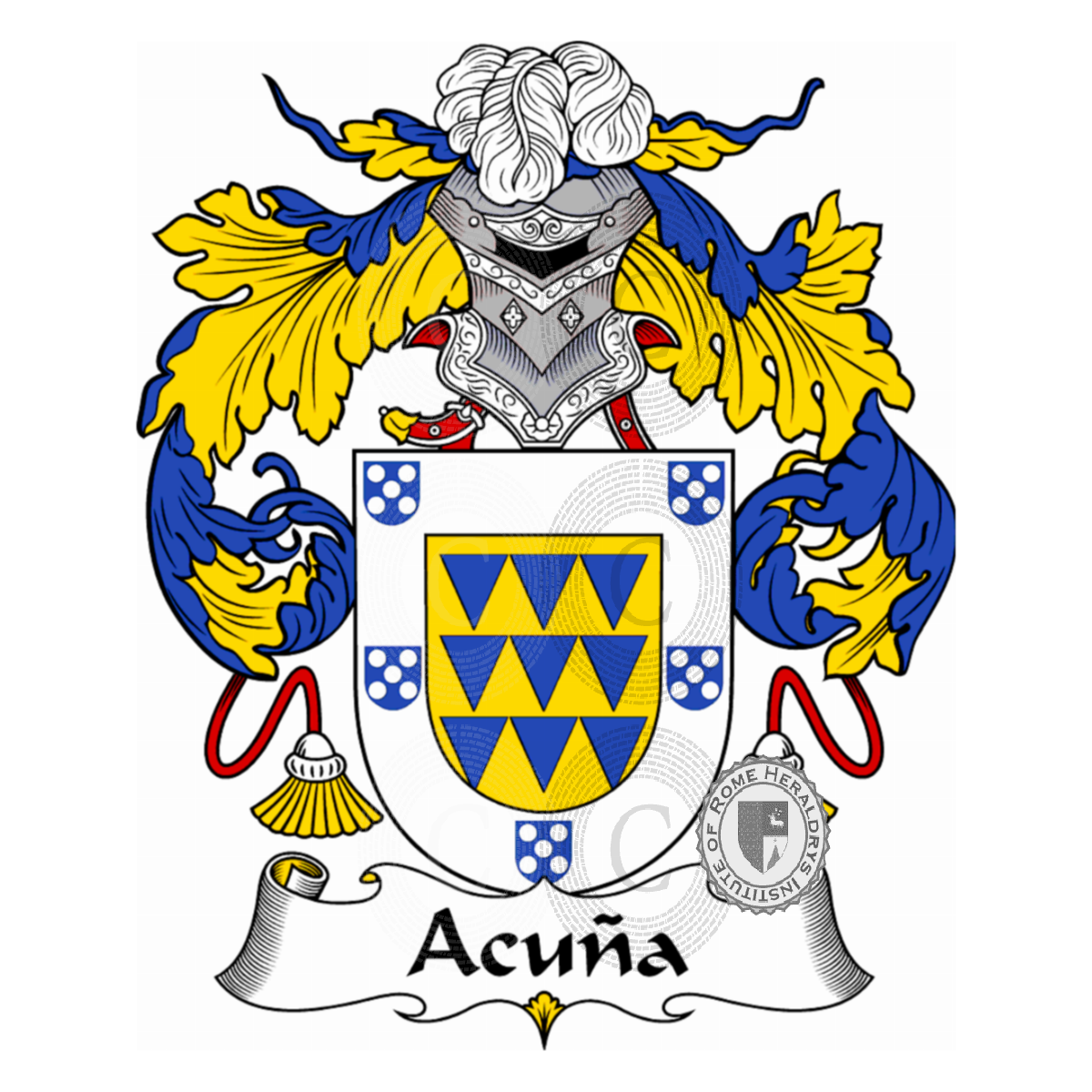 Coat of arms of familyAcuña