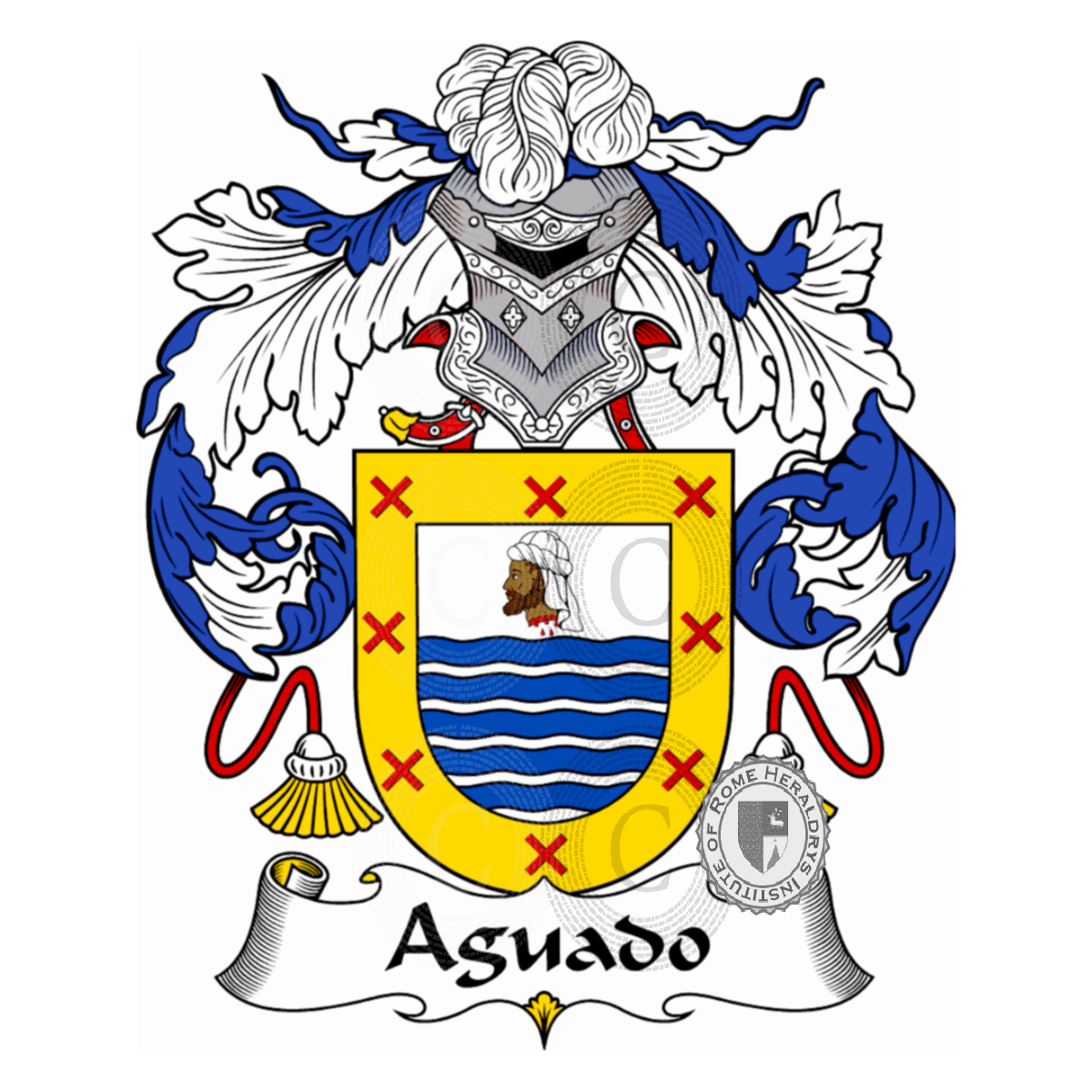 Coat of arms of familyAguado