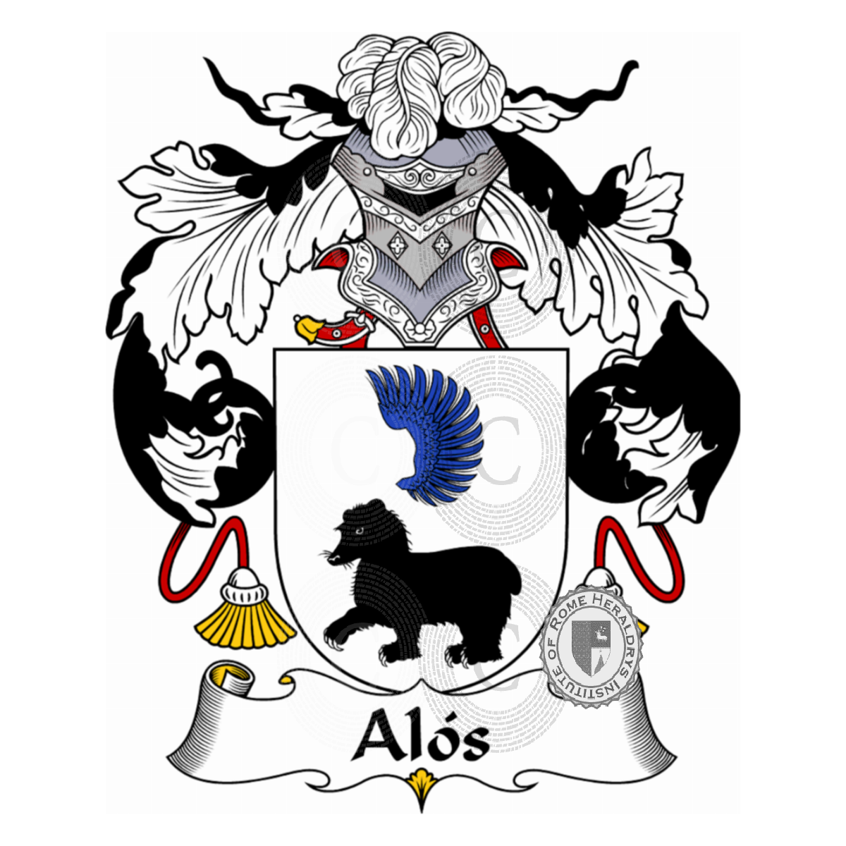 Coat of arms of familyAlós