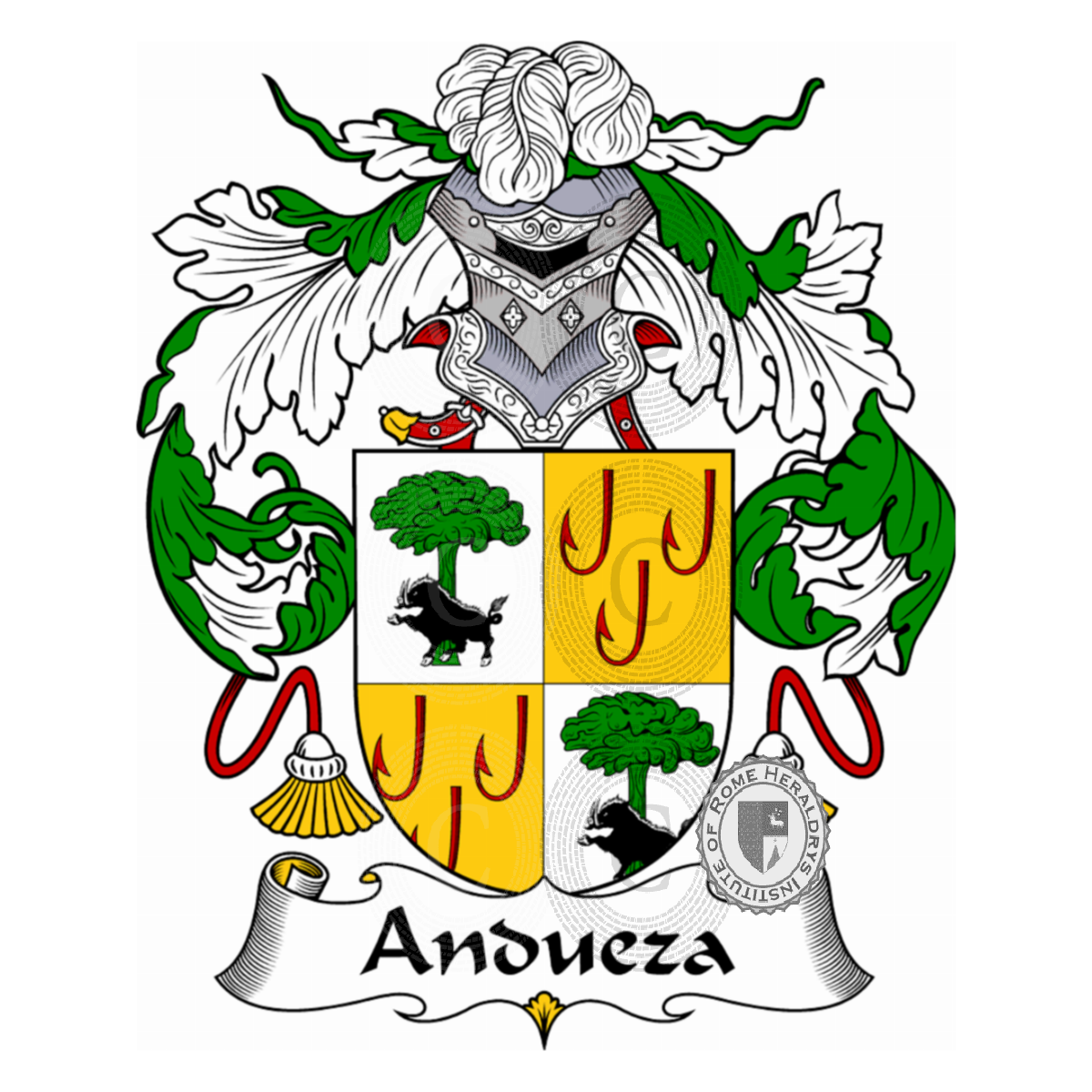 Wappen der FamilieAndueza