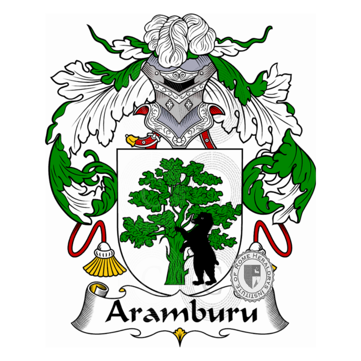 Coat of arms of familyAramburu