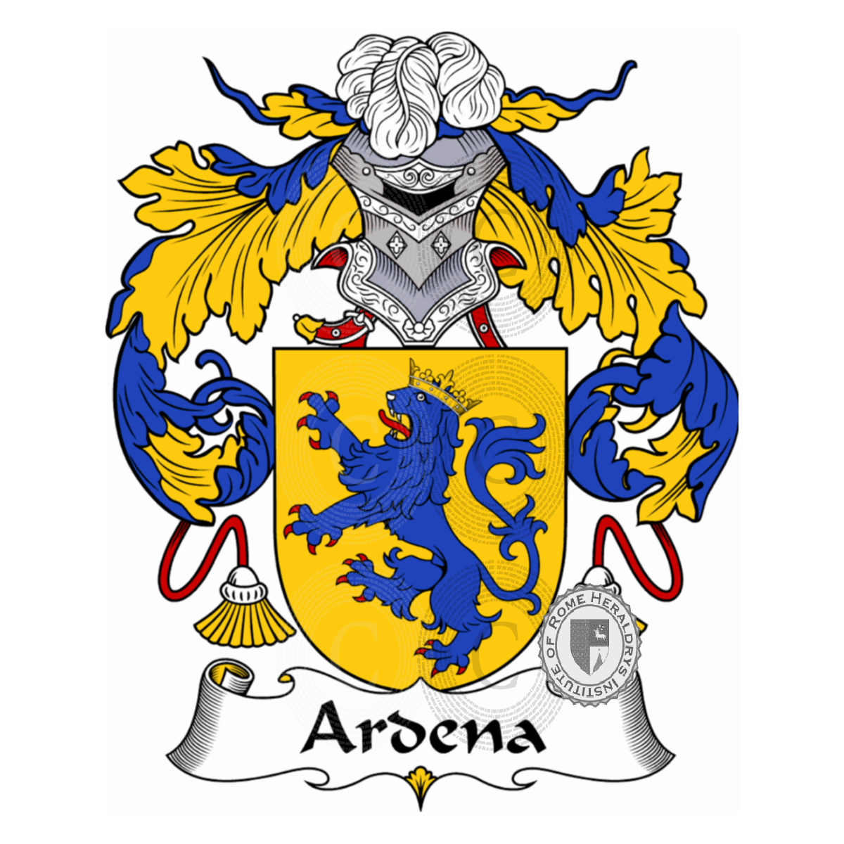 Coat of arms of familyArdena