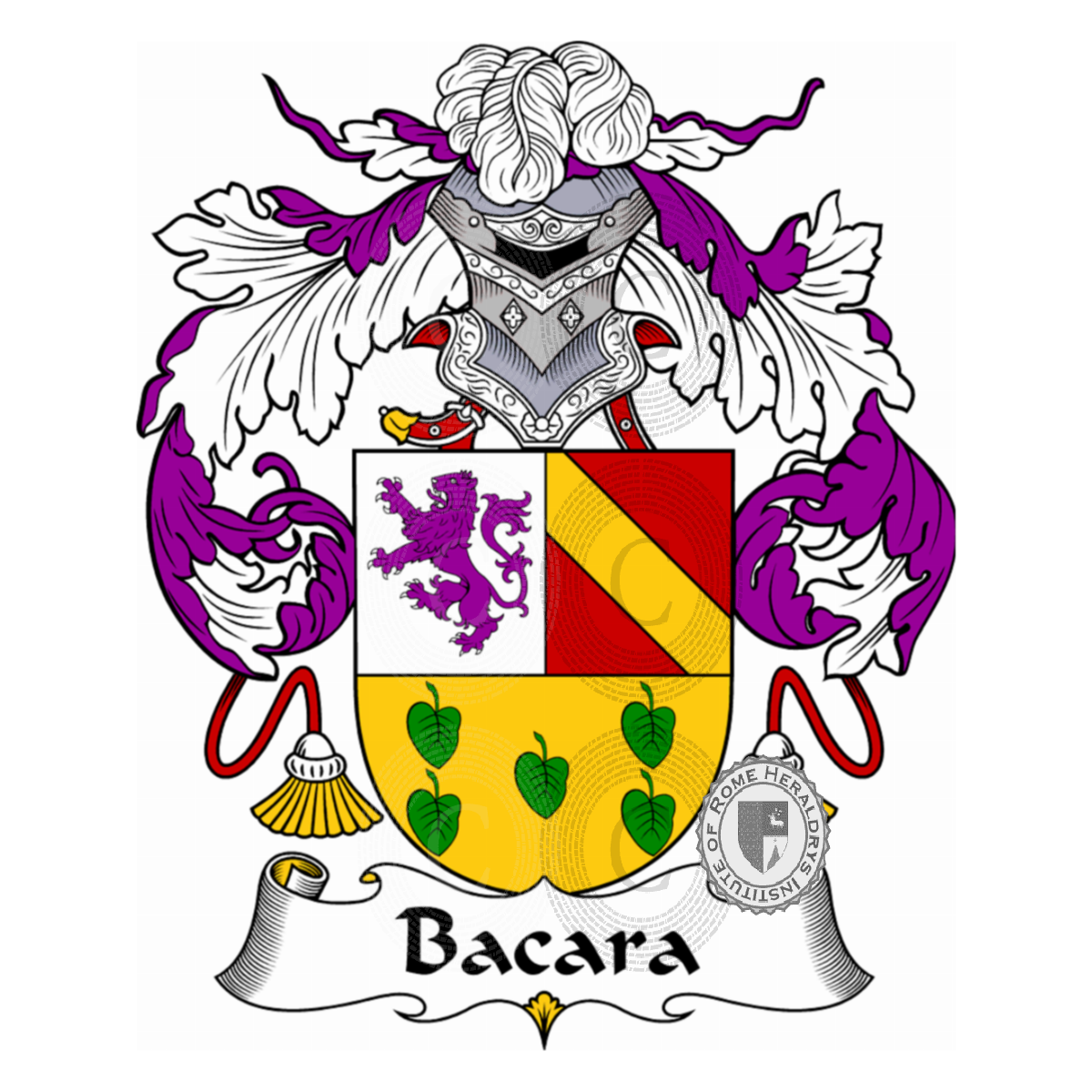 Escudo de la familiaBacara