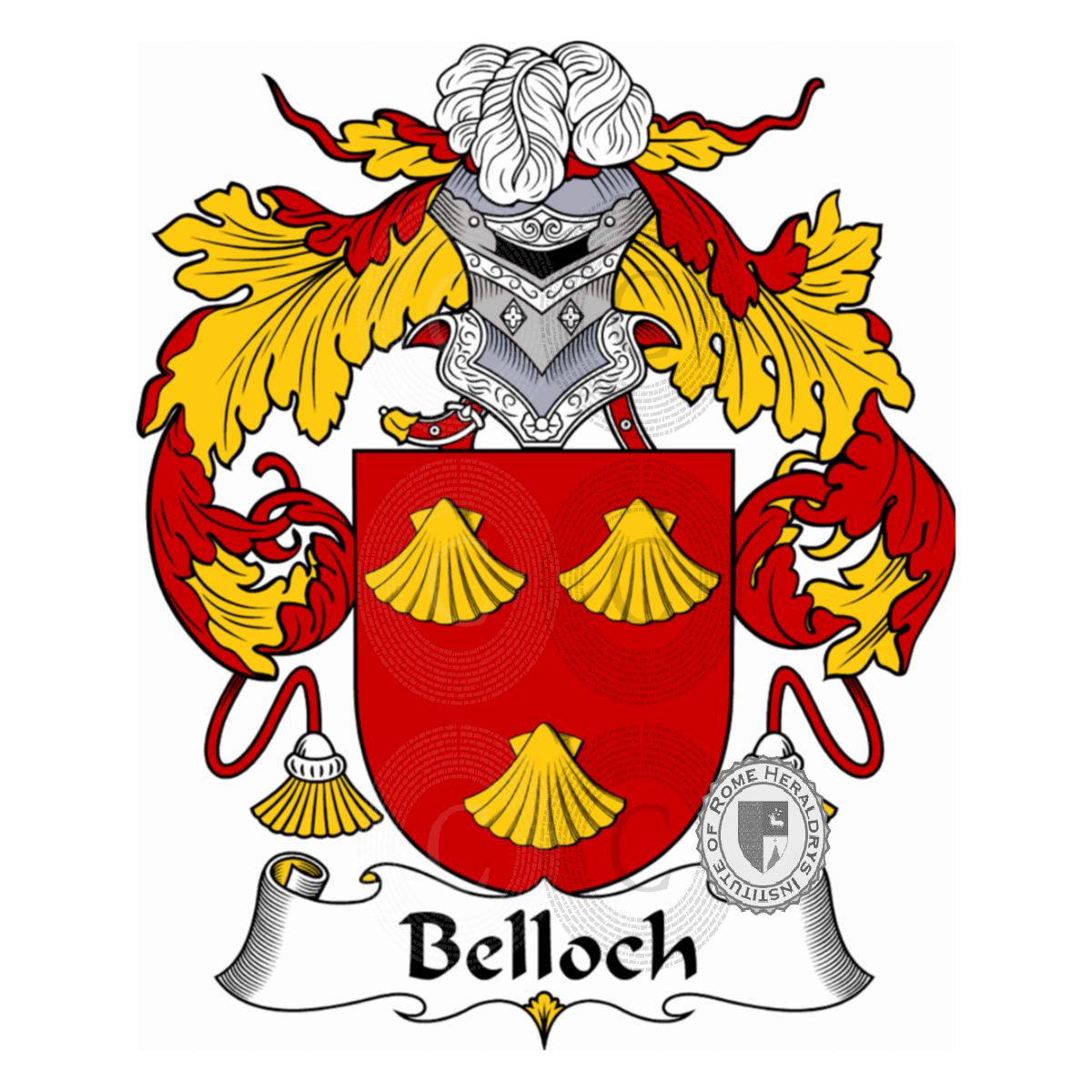 Stemma della famigliaBelloch, Bell-lloch
