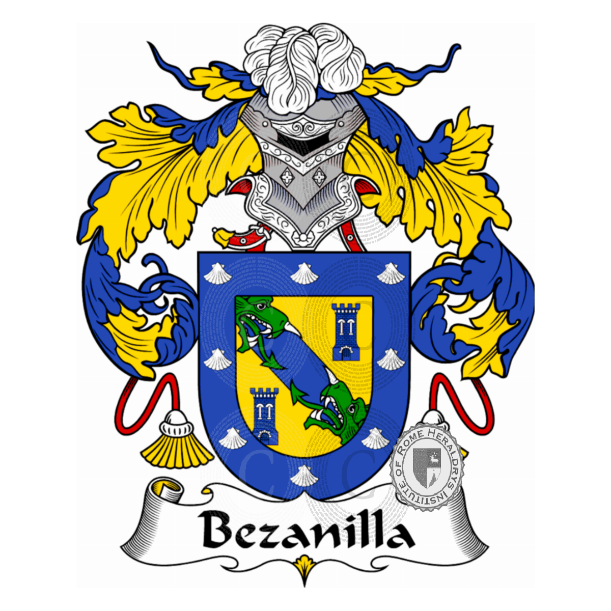 Coat of arms of familyBezanilla