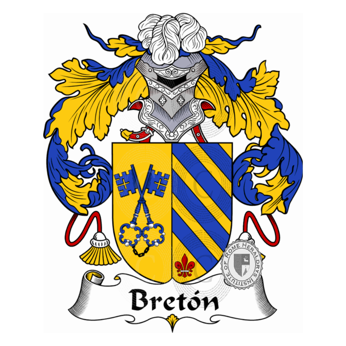 Wappen der FamilieBretón
