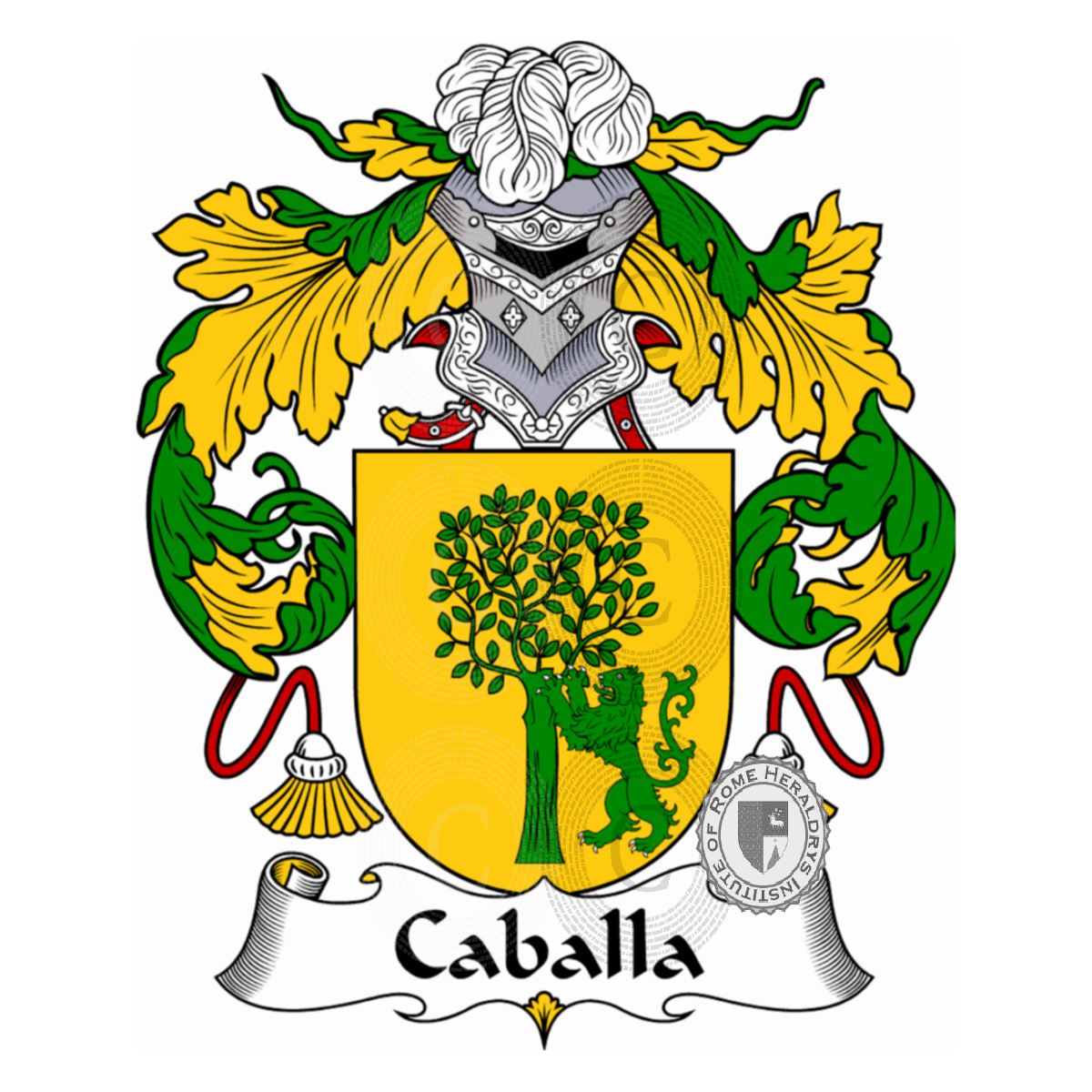 Coat of arms of familyCaballa