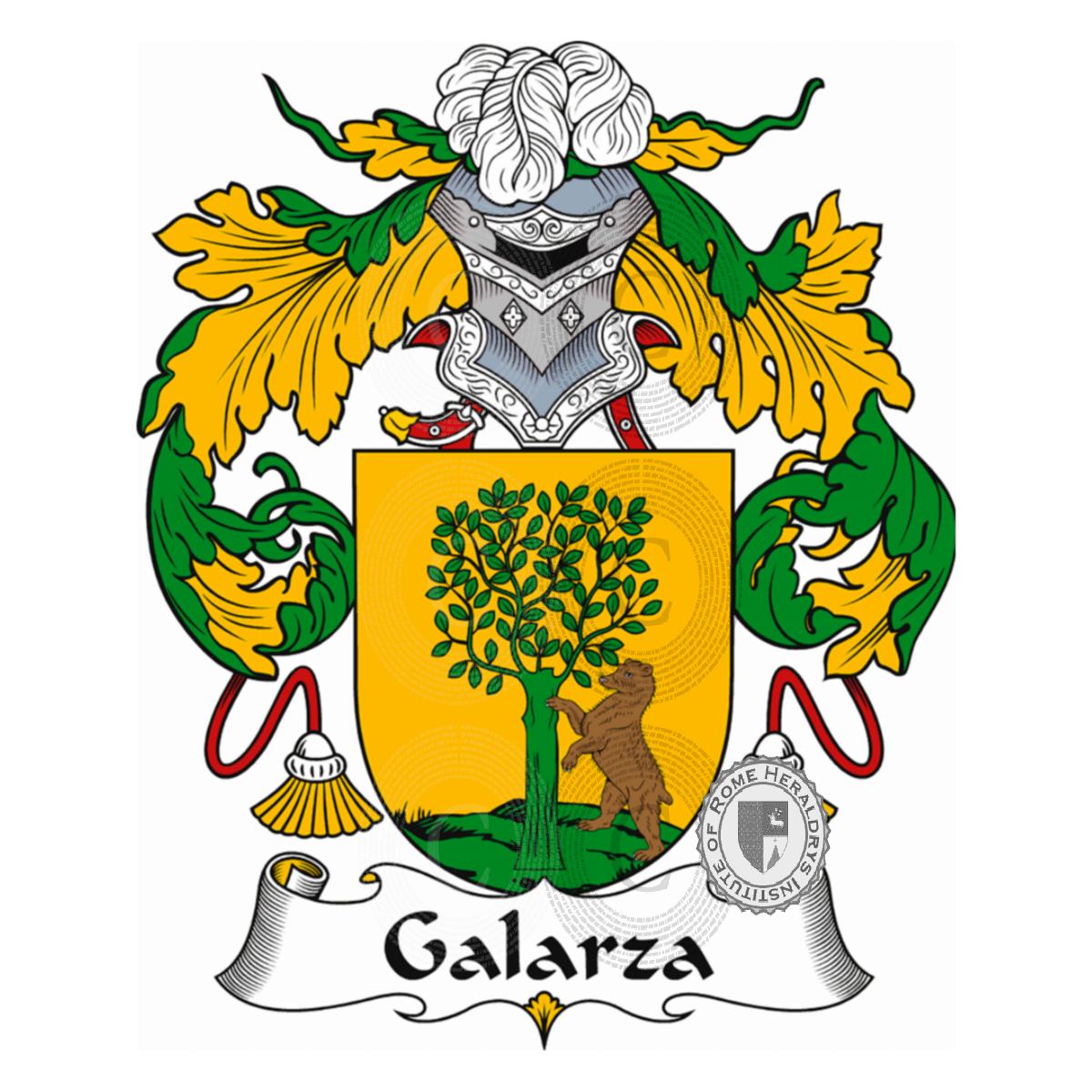 Coat of arms of familyGalarza
